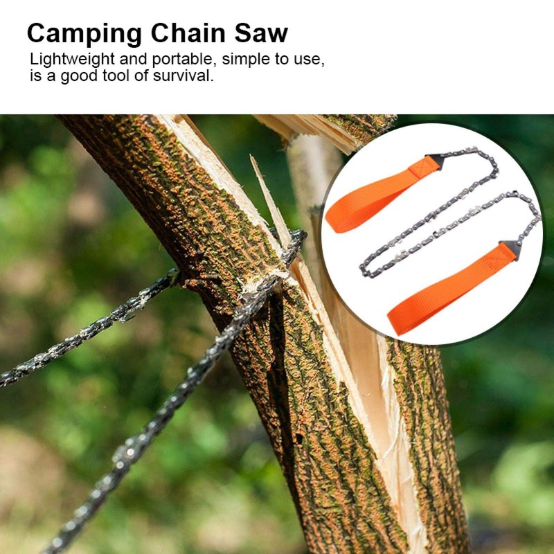 Pocket Chainsaw, 36 Inch Chain Rope Portable Hand Saw with