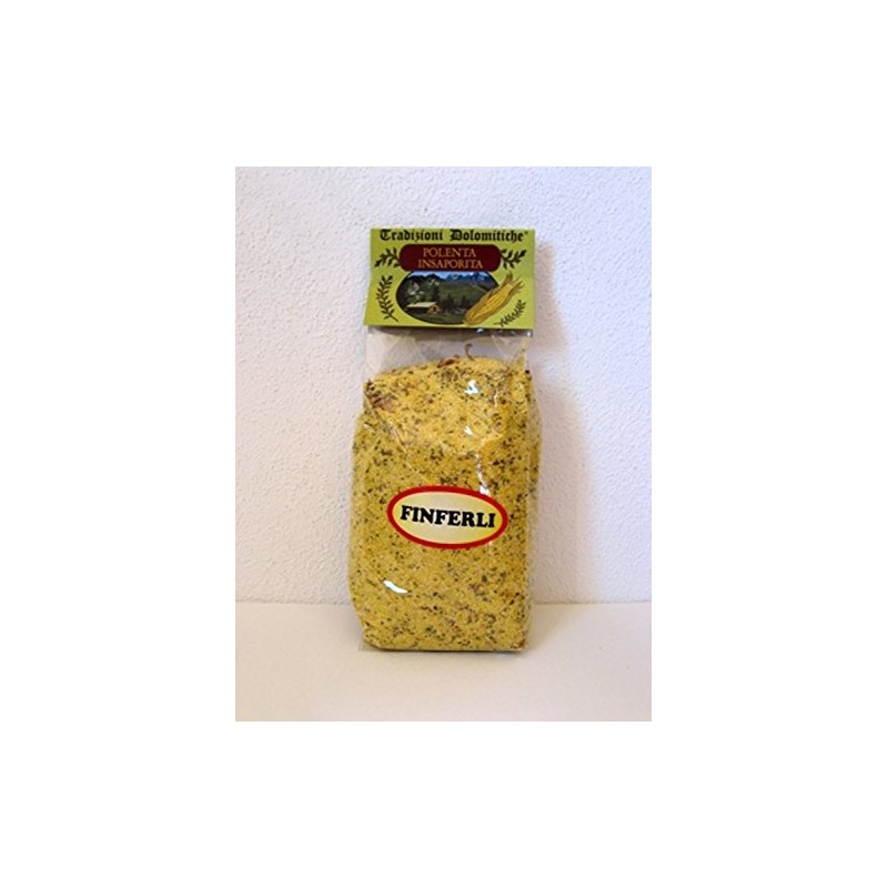 Polenta with chanterelles 400 gr.