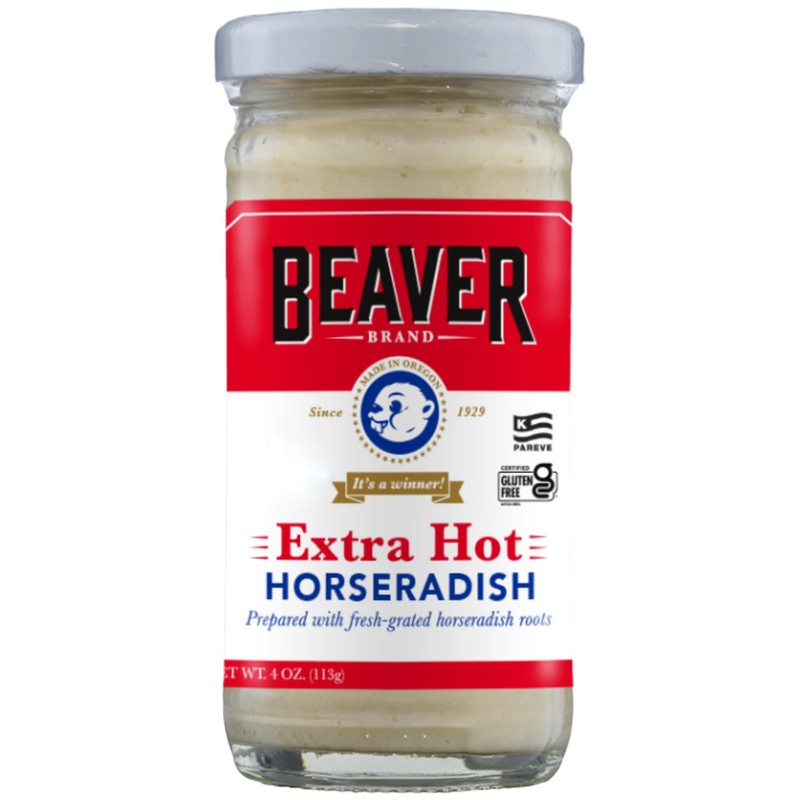 Beaver Horseradish Extra Hot 4oz (Pack of 2)