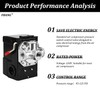 FBANG Air Compressor Pressure Switch Control Valve 95-125 PSI Horizontal