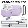 MOLOVA AirPod Pro Case Cover with Cleaner Kit, Soft Silicone
