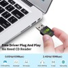 Bluetooth Dongle, WLAN USB Stick 600Mbps USB WiFi Bluetooth Adapter
