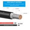 Solarsys® - 2 Pack Solar Panel Cable Professional Connector (1