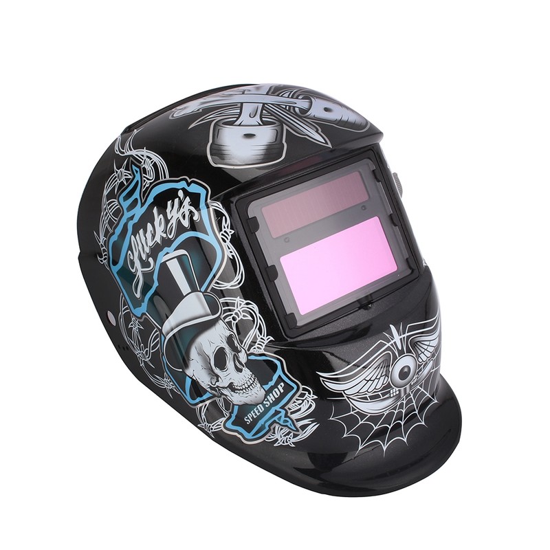 Leopard Auto Darkening Welding Helmet Mask Welders Grinding Function Solar
