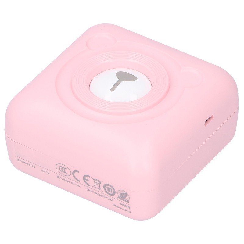 Mini Printer Pocket Portable Bluetooth Photo Wrong Question Label Printing