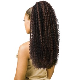 New Born Free Synthetic Drawstring Ponytail - Trina-2