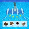 Zhengjiake Pool Vacuum Head with Wheels,14" Heavy Duty Head, Pool