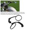 KIMISS Espejo retrovisor de motocicleta, Espejo retrovisor universal redondo modificado