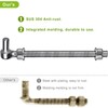 Insaga M16x 10'' J-Bolt Gate Hinge, 304 Stainless Steel J-Bolt
