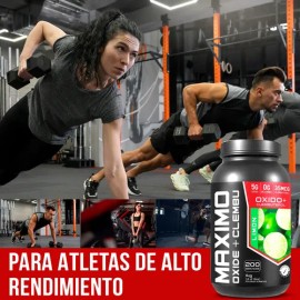 Óxido  Clembu Maximo Protein 1kg Pre Entreno 200 Servs                                                                                                