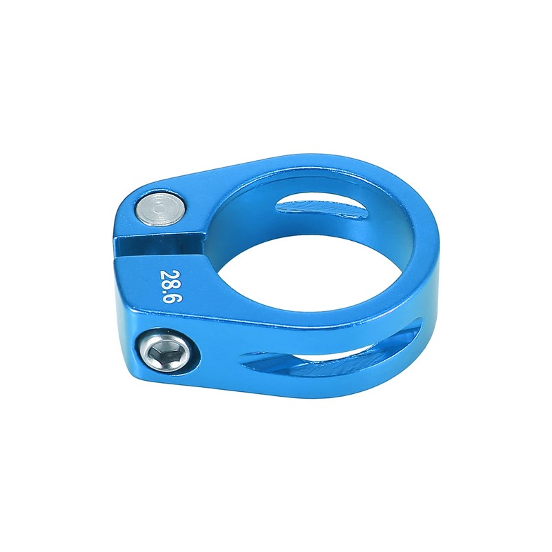 X AUTOHAUX 28.6mm Aluminium Alloy Bike Bicycle Seat Post Clamp