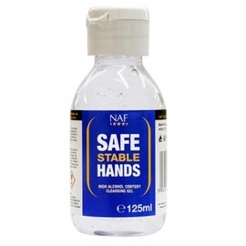 NAF Alcohol Hand Gel, Safe Stable Hands.