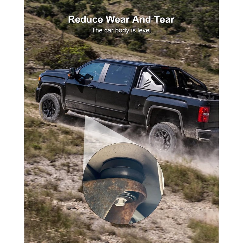 QAGGUM Body Mount Bushing Kit Fit for Chevy GMC Silverado