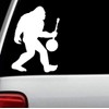 Bigfoot with Banjo Decal Sticker for Car Window BG 123