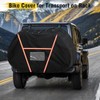 TwoPone - Funda de bicicleta para transporte de 2 bicicletas,