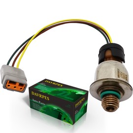 DAVRPES 1845536C91 Fuel Injector Pressure Sensor ICP Sensor for Maxxforce DT466E and DT570 Engines 2004 2005 2006 2007 Replace#3PP6-8｜3PP6 8｜1845536