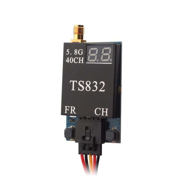 AKK TS832+RC832 5.8G 2000M Range FPV Audio Video Transmitter and