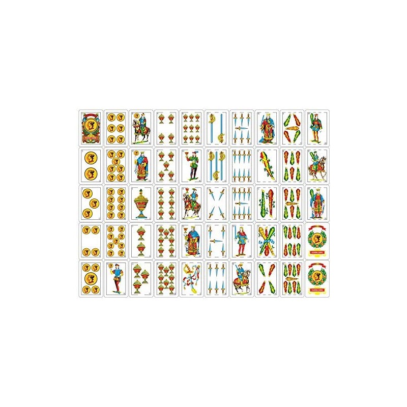 Liliane Collection Playing Cards - Full Deck with 50 Cards