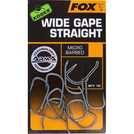 Fox Edges Arma Point Wide Gape Straight Micro Barbed Carp Hooks: 2