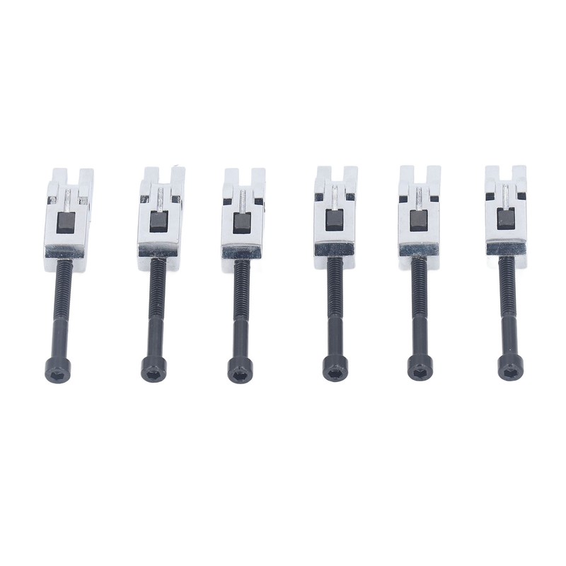 6PCS Metal Guitar Tremolo Saddles Double Locking System String Saddle