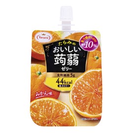 Tarami Delicious Konnyaku Jelly, Orange Flavor, 5.3 oz (150 g) x 6 Packs