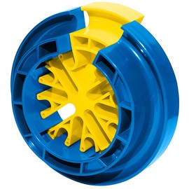 Wire Comb Cable Management Network Cable Tool Anti Entanglement Tool Installing Cables Connected to The Network Easier Cables or Wires with a Diameter Up to 1/4" (Outer Ring Blue)