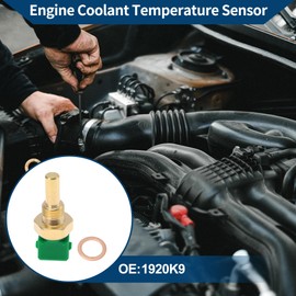 X AUTOHAUX Engine Coolant Temperature Sensor No.1920K9 Water Temperature Sensor for Citroen C4 2004-2014 1 Pc