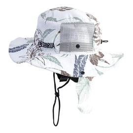 Tabarua TM1006 Sun Shade Surf Hat, UPF 50+, Unisex, Wide Brim, UV Protection, Sun Protection