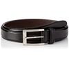Ducks DB10210 Men's Cow Leather Business Belt, Black