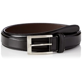 Ducks DB10210 Men's Cow Leather Business Belt, Black