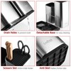Knife Holder and Utensil Holder - Stainless-Steel Modern Rectangular Design