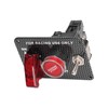 Universal Carbon Fiber Style 12V Ignition Switch Panel Aluminium Alloy
