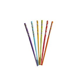 Salvus App Solutions Wooden Long Hair Stick for Women and Girls | Juda Hair Pin/Stick for Women and Girls- Multicolour (Pack of 6)