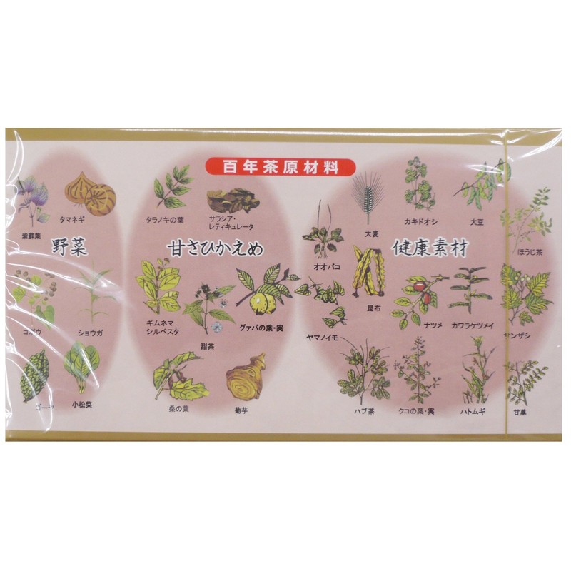 Seicha Hyakunen Honpo Hundred Years Tea Red Box, 0.2 oz