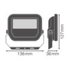 Ledvance 8W 1200lm 100D - 840 Cool White | IP66