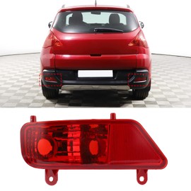 Akozon Remplacement D'accessoires D'assemblage de Feu Antibrouillard Arrière Rouge for Peugeot 3008 5008 2009-2016 Droite 6351HG (Gauche/XBJ000090)