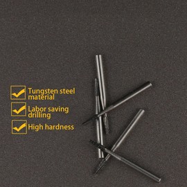 YEHEI Car Windscreen Repair Tool Glass Drill Tungsten Steel Drill Bit