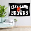 LCFHOME Browns Flag Cleveland Banner with Two Metal Grommets Double