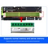 X58 Motherboard 2 DDR3 LGA 1366 Pins Gaming Motherboard Support