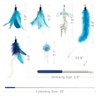SONGWAY Cat Feather Toys Wand - 7 Pcs Interactive Cat