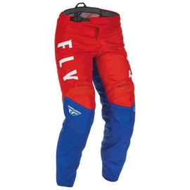 Fly Racing 2022 Youth F-16 Pants (Red/White/Blue, 18)