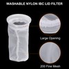 QUARKZMAN IBC Lid Filter, 190 mm Washable Nylon Filter Screen,