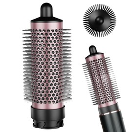 ZEPHBLOW Round Volumizing Brush for Shark Flex Style HD430/435/440, Round Brush Attachment Compatible with Shark FlexStyle Air Styling & Drying System, Ideal for Volumizing Styling, Rose Gold With Black