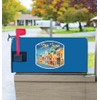 San Juan Puerto Rico Design C Souvenir Magnetic Mailbox Cover