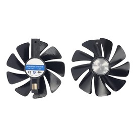 Coolerage LED CF1015H12D RX570 RX580 RX590 RX470 RX480 Graphics Card Fans for Sapphire Nitro RX 570 580 590 470 480 GPU Fans (Normal Fan)