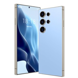 Fine Life Pro Unlock Android Phone, Support 4G LTE FDD: B1/B3/B4/B7, 6.75 Inch Display, 3GRAM+64GROM/TF256GB, 5MP+16MP Dual Cameras, Dual SIM Cards, Metal Frame (Blue)