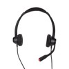 Call Center Headset Noise Cancelling Mic Supports Speaker Volume Adjustment
