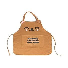 Mr. Wonderful Apron, 100% Cotton, Multi-Colour, Standard