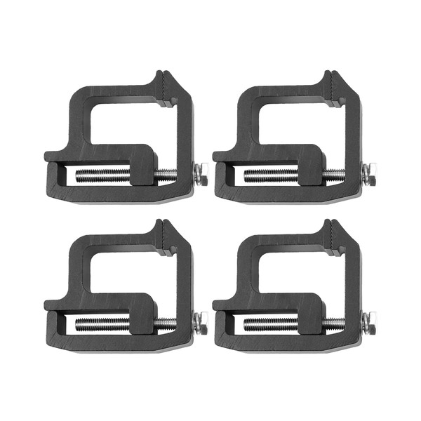 XINLIYA Truck Topper Clamps, 4PCS Aluminum Cap Shells Mounting Clamps