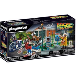 PLAYMOBIL BACK TO THE FUTURE PART2 Hoverboard Chase 70634 Non-Scale Figure, Red